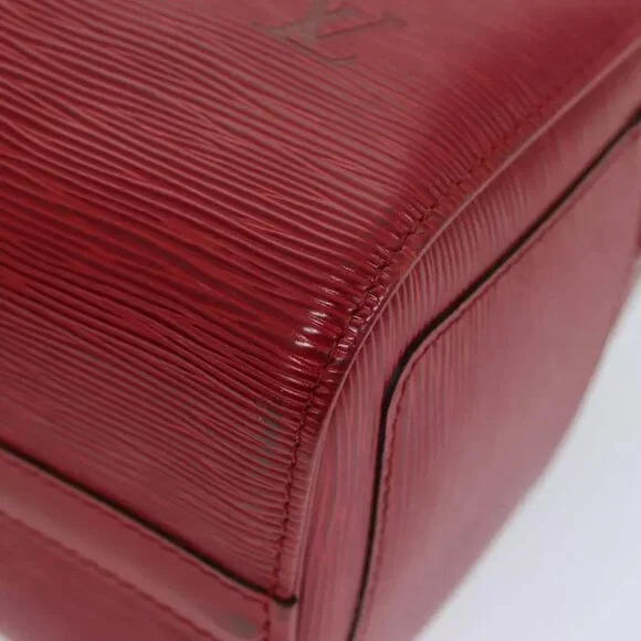 LOUIS VUITTON Epi Speedy 25 Hand Bag Castilian Red M43017 LV Auth 72223 Bags